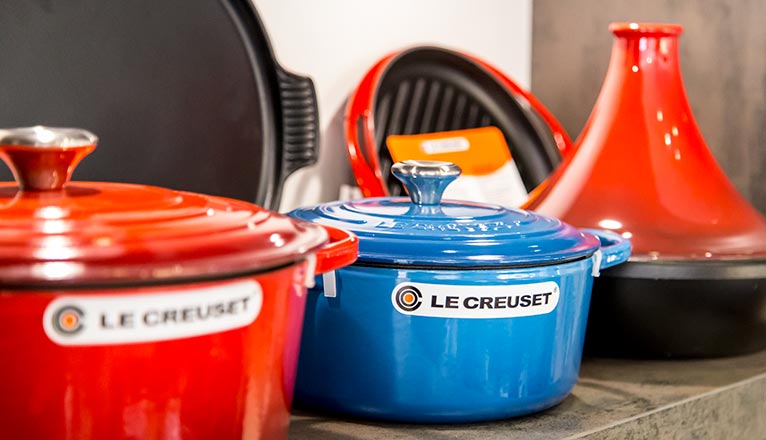 <i>Le Creuset</i><span>Utensilios de cocina</span>